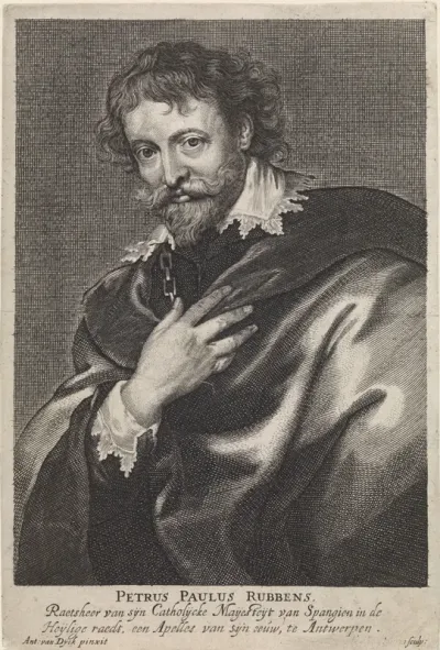Portret van Peter Paul Rubens