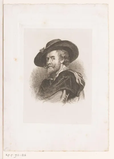 Portret van Peter Paul Rubens