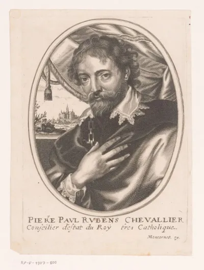 Portret van Peter Paul Rubens