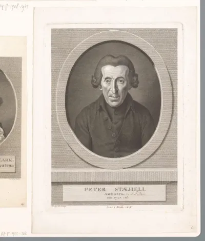 Portret van Peter Stähelin