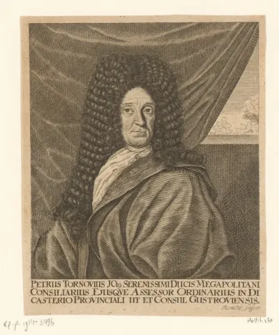 Portret van Peter Tornovius