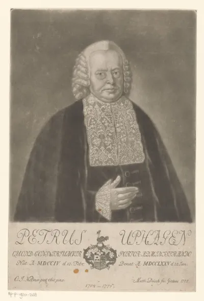 Portret van Peter Uphagen