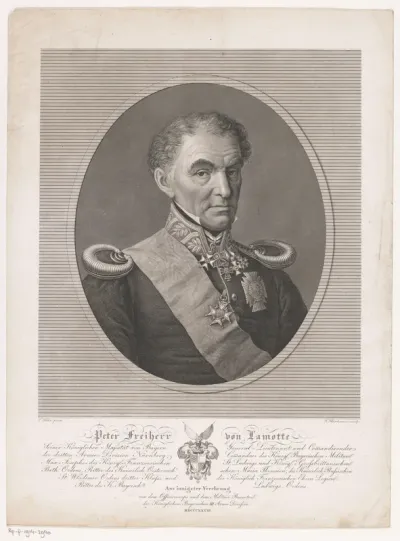 Portret van Peter van Lamotte