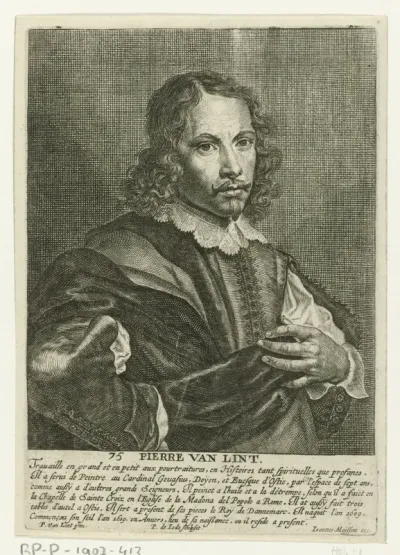 Portret van Peter van Lint
