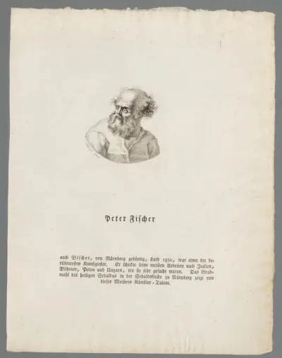 Portret van Peter Vischer