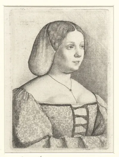 Portret van Petrarca's Laura