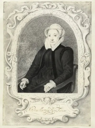 Portret van Petronella Lievensdr van Roy (1542-1606)