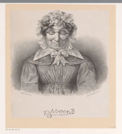 Portret van Petronella Moens