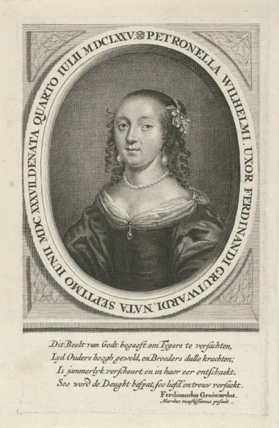 Portret van Petronella Wilhelmi