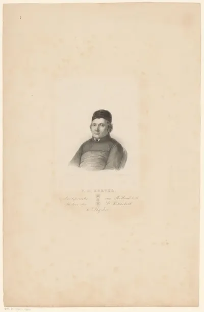Portret van Petrus Antonius Kervel