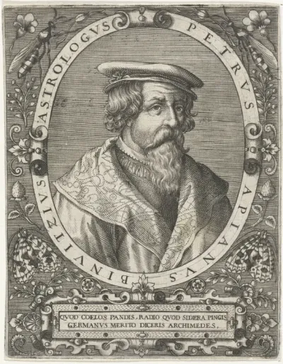 Portret van Petrus Apianus