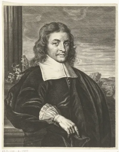 Portret van Petrus Bortius