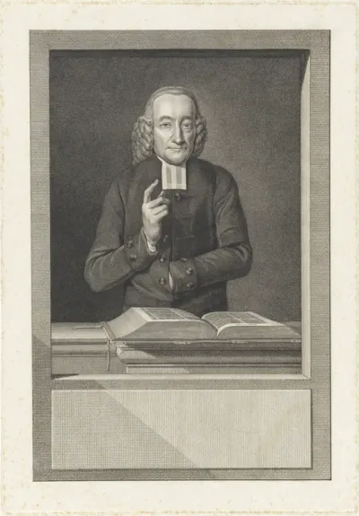 Portret van Petrus Broes