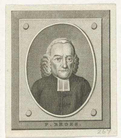 Portret van Petrus Broes