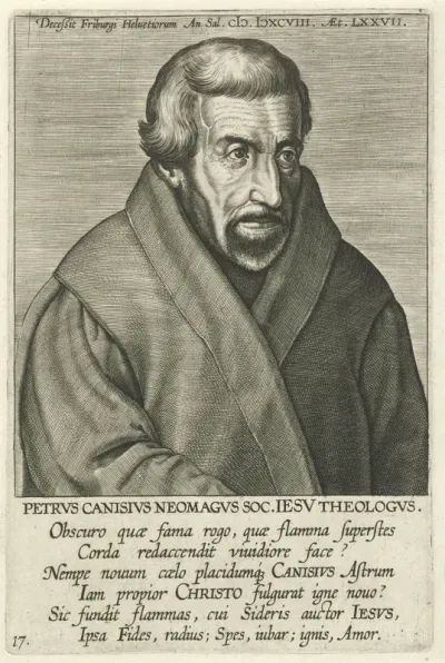Portret van Petrus Canisius