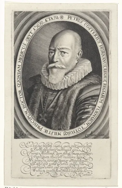 Portret van Petrus Costerius