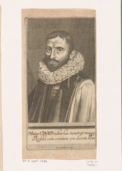 Portret van Petrus Cunaeus