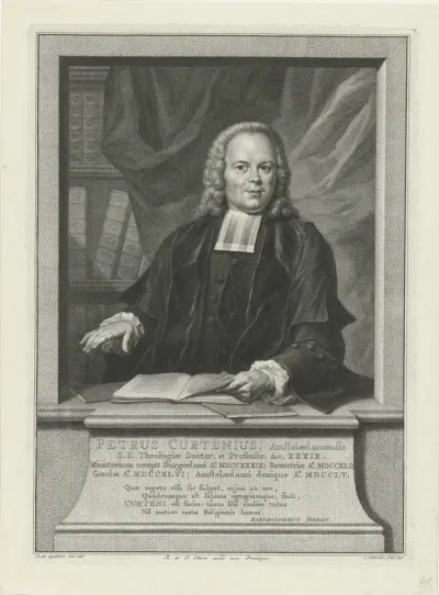 Portret van Petrus Curtenius