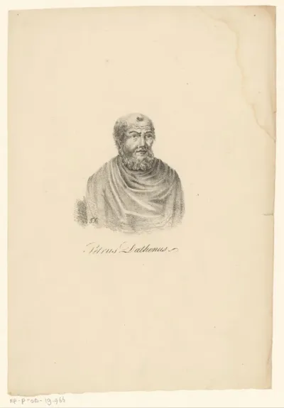 Portret van Petrus Datheen