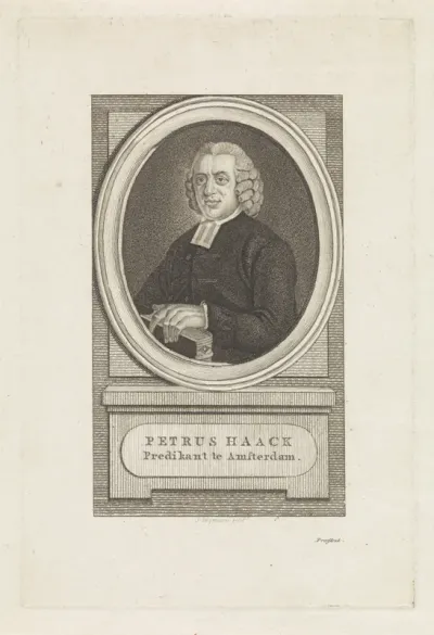 Portret van Petrus Haack