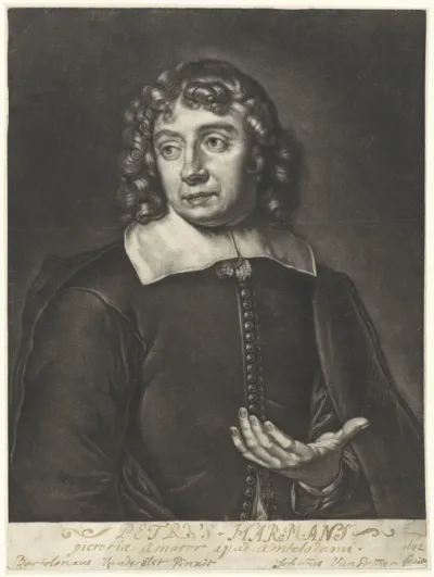 Portret van Petrus Harmans