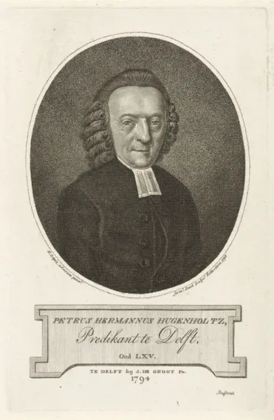 Portret van Petrus Hermannus Hugenholtz