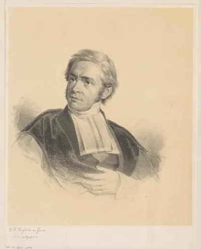 Portret van Petrus Hofstede de Groot