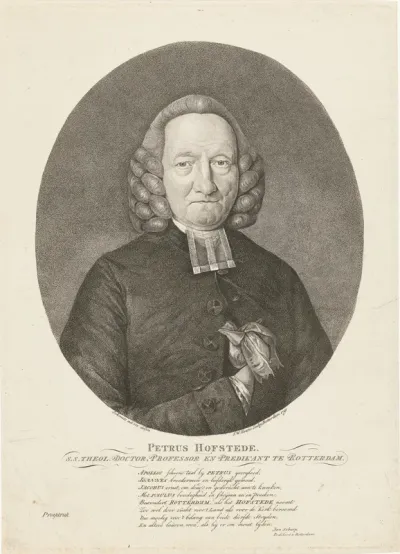 Portret van Petrus Hofstede