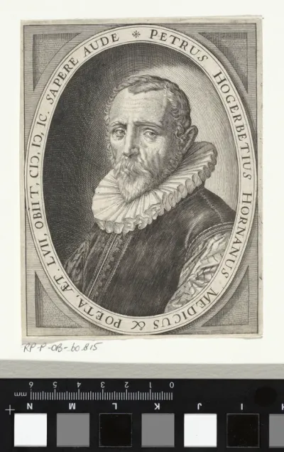 Portret van Petrus Hogerbetius