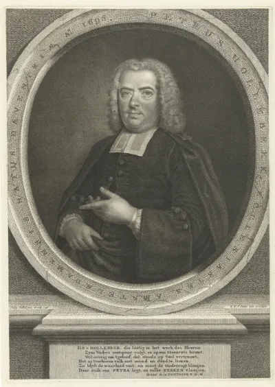 Portret van Petrus Hollebeek