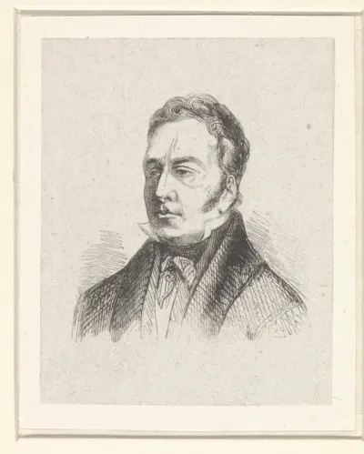 Portret van Petrus Jacobus Goetghebuur