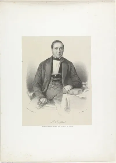 Portret van Petrus Julianus Franciscus de Geest