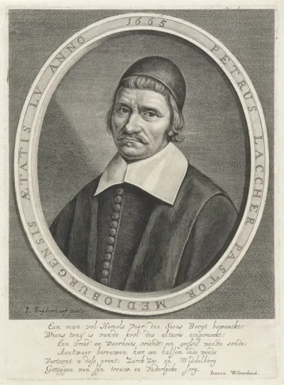 Portret van Petrus Lacher