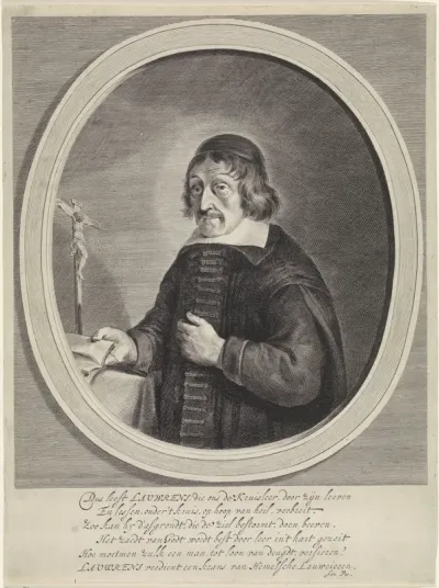 Portret van Petrus Laurentius
