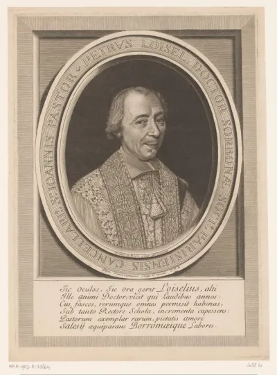 Portret van Petrus Loselius