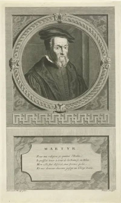 Portret van Petrus Martyr Vermigli