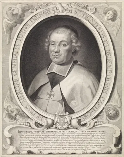 Portret van Petrus Mercier