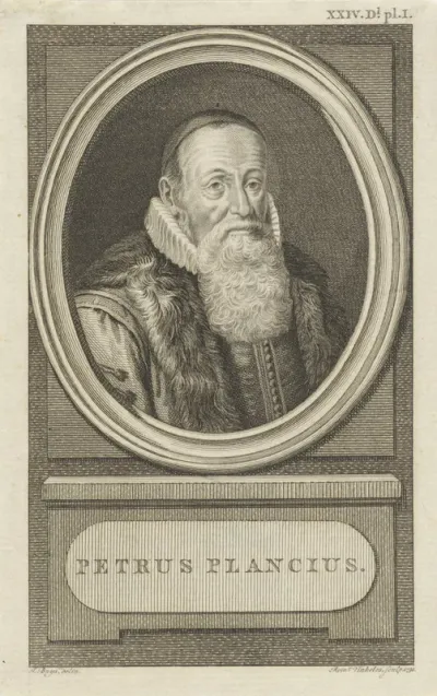 Portret van Petrus Plancius