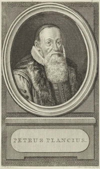 Portret van Petrus Plancius