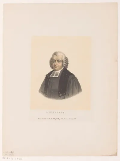 Portret van Petrus Rietveld