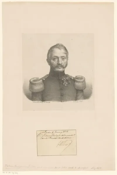 Portret van Petrus Rutgardus Falter