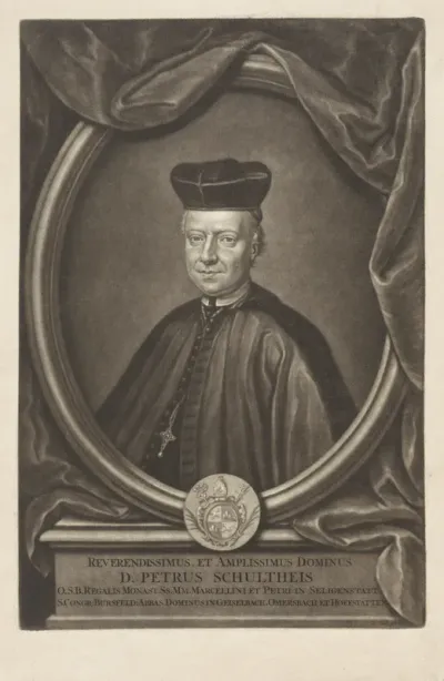 Portret van Petrus Schultheis
