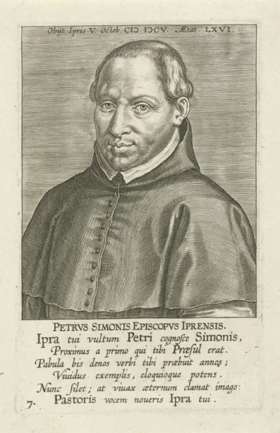 Portret van Petrus Simons