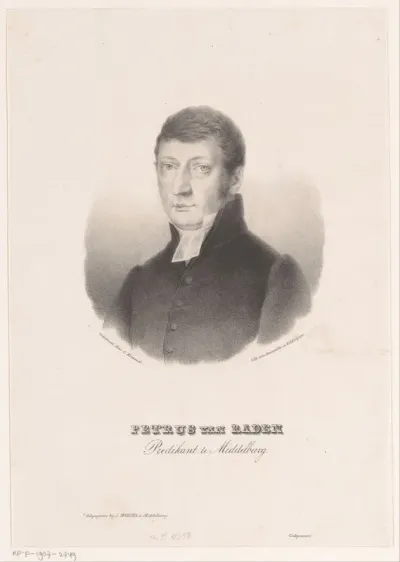 Portret van Petrus van Raden