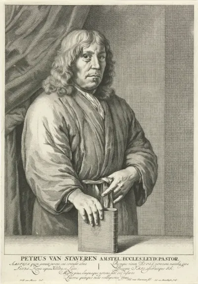 Portret van Petrus van Staveren