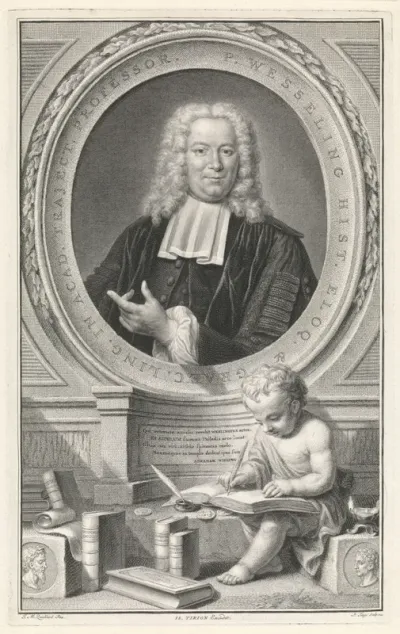 Portret van Petrus Wesseling