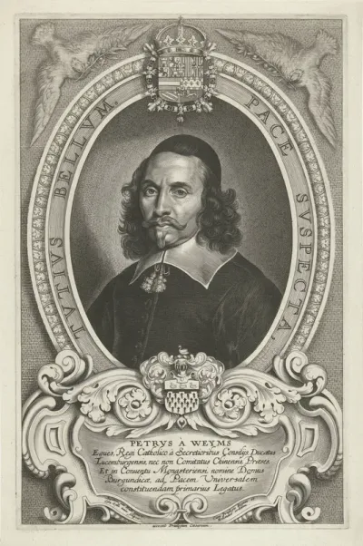 Portret van Petrus Weyms