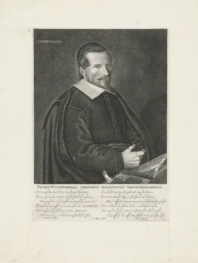 Portret van Petrus Wittewrongel