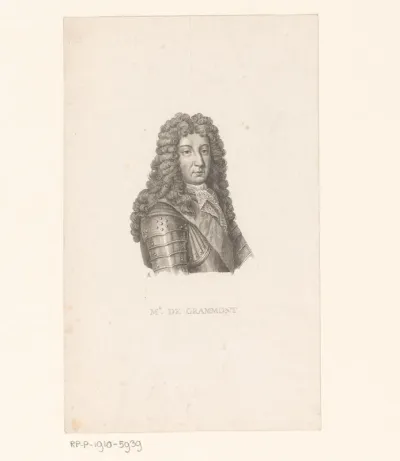 Portret van Philibert de Gramont