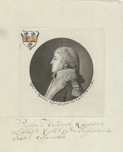Portret van Philip Hendrik Quysen